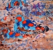 <p>Bobbing water bird. Molten pastels on watercolour paper. </p>
<p> H 29.7cm x W 42 cm</p>